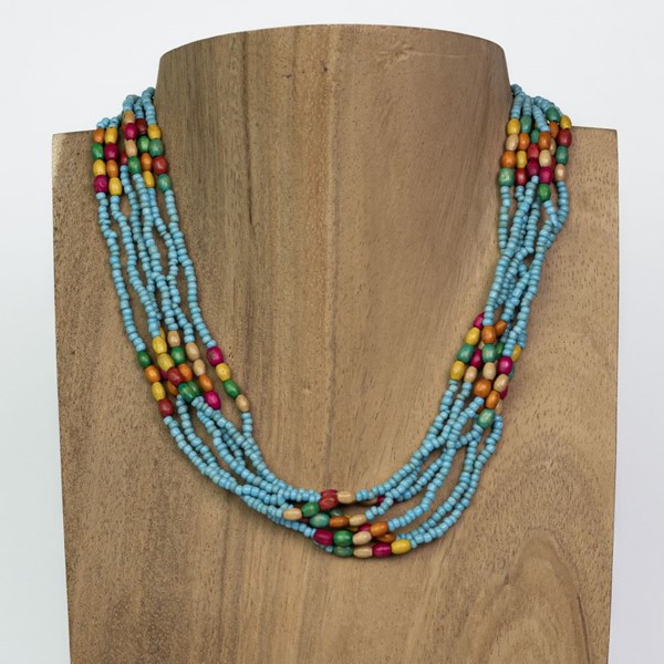 Bali Glass Bead Necklaces