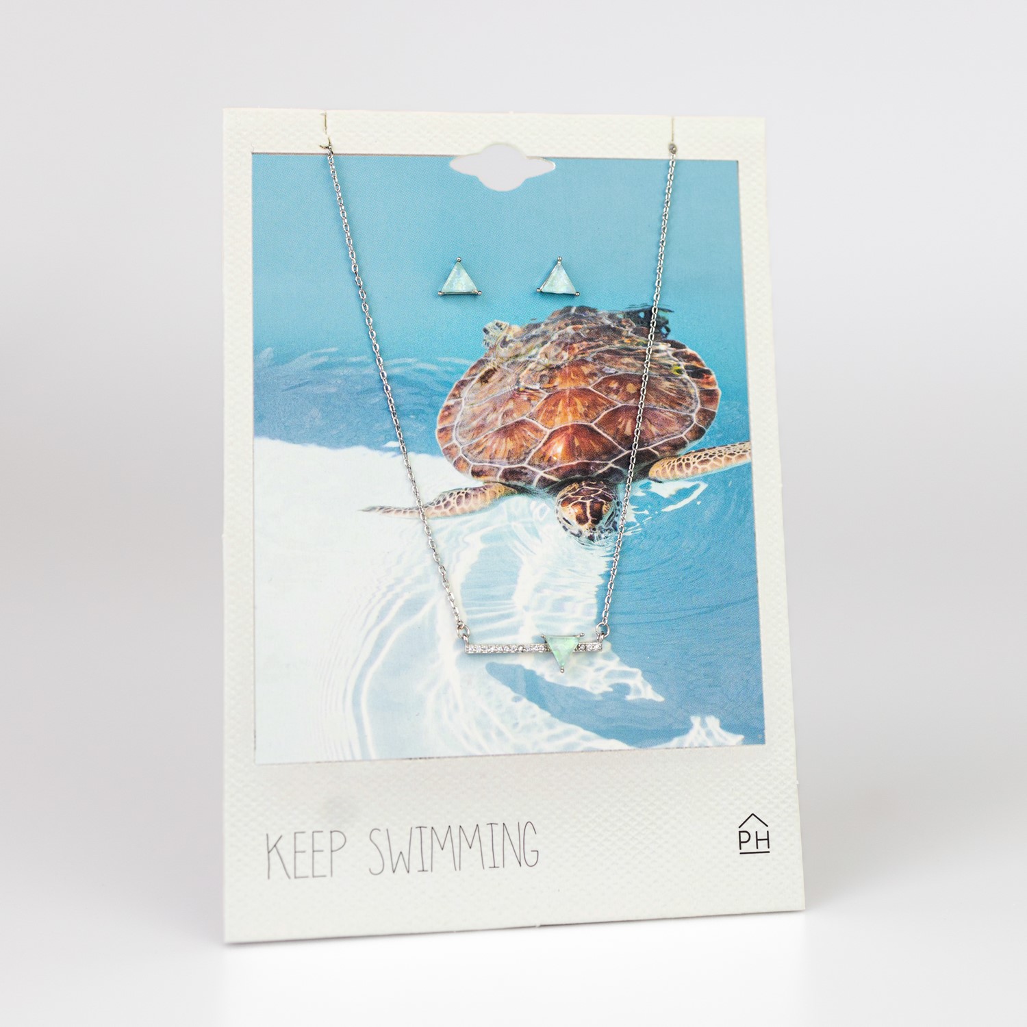 Keep Swimming Sentiment Card 16005