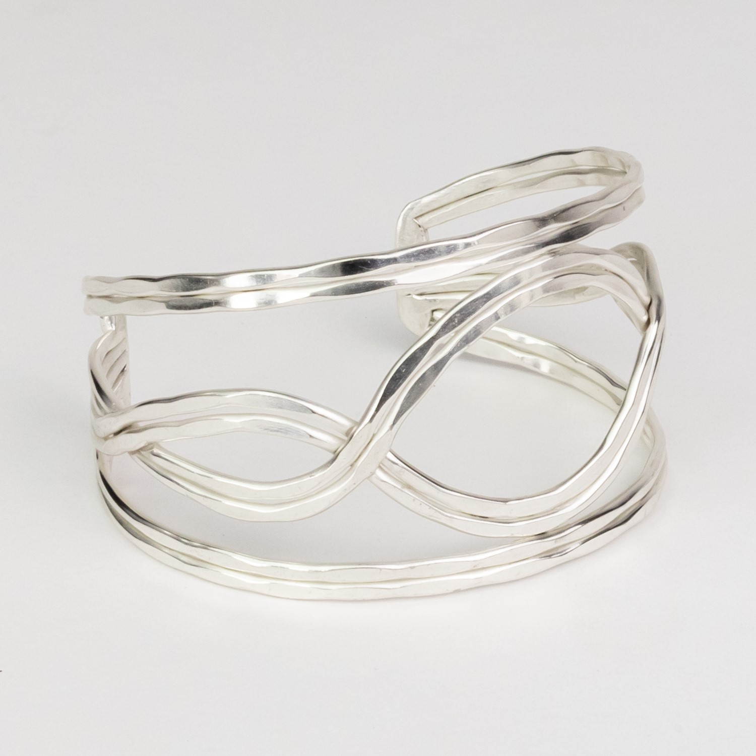 Sonia Hammered Metal Cuff Bracelet 32005