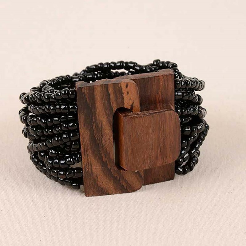 Wood Buckle Bracelet 30108