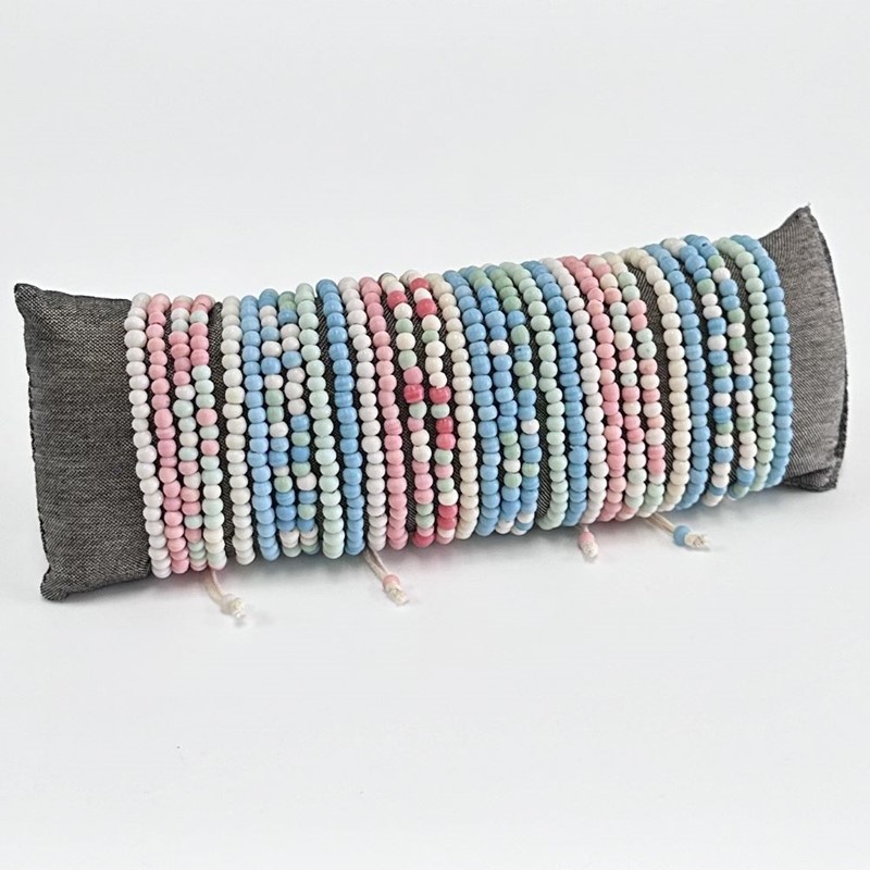 2 Strand Bead Pull Bracelets 15pk 32301