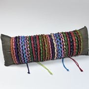 Small Braid Leather Pull Bracelet Assortment 31330 View 3