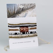 Palm Color Stack Pull Bracelets Set/4 31469 View 3