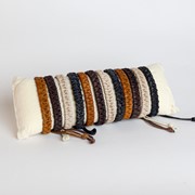 Large Braid Leather Pull Bracelet 31335 View 3