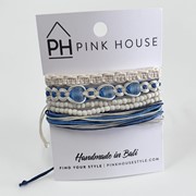 Arm Deco Beach Glass Pull Bracelets Set/4 32472 View 3