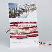 Palm Color Stack Pull Bracelets Set/4 31489 View 3