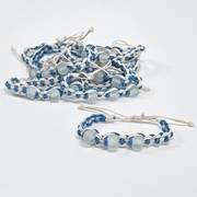 Beach Glass Woven Pull Bracelet 31236 View 4