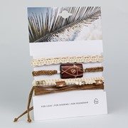 Palm Color Stack Pull Bracelets Set/4 31469 View 4