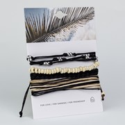 Palm Color Stack Pull Bracelets Set/4 31489 View 5