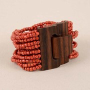 Wood Buckle Bracelet 30108 View 6