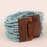 Wood Buckle Bracelet 30108 View 7