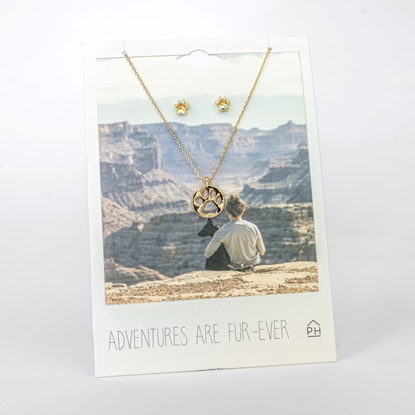 Adventures Are Fur-Ever Sentiment Card 16004